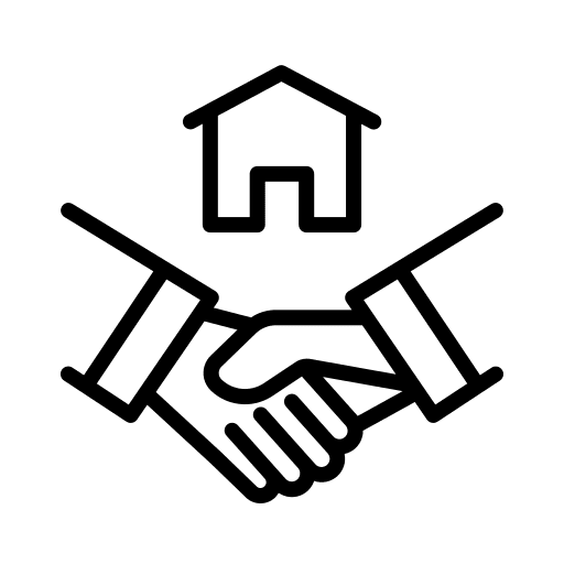 Deal deal property sale icon