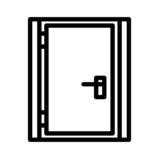 Door door aperture exit icon