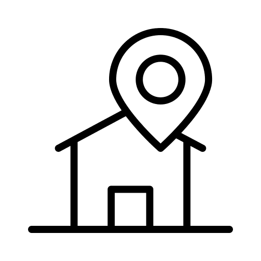 Location location pin maps home icon