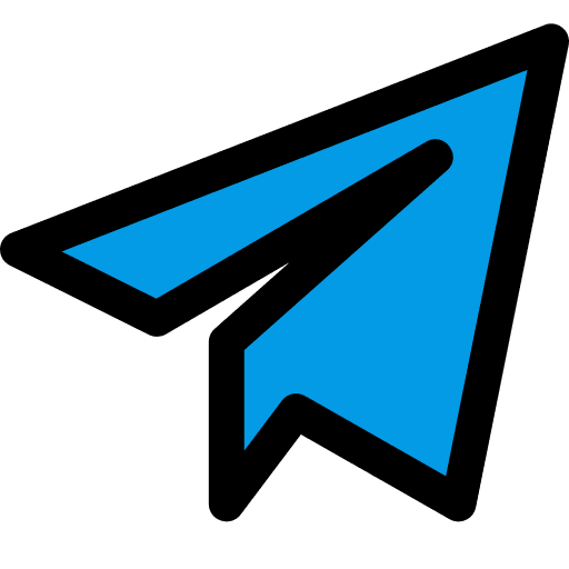 Telegram network telegram logo icon