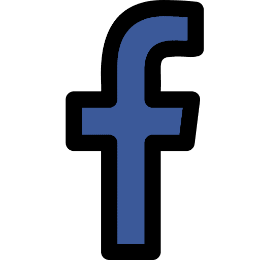 Facebook network social media logo icon