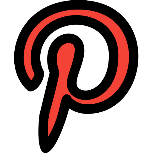 Pinterest network social media pinterest icon