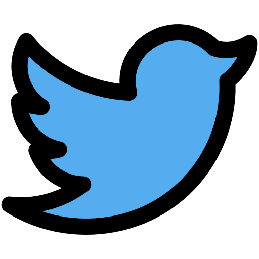 Twitter social media logo cute twitter icon