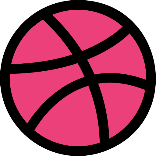 Dribbble network logo dribbble icon