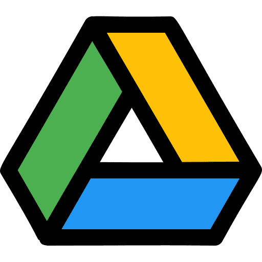 Google drive social media google drive network icon