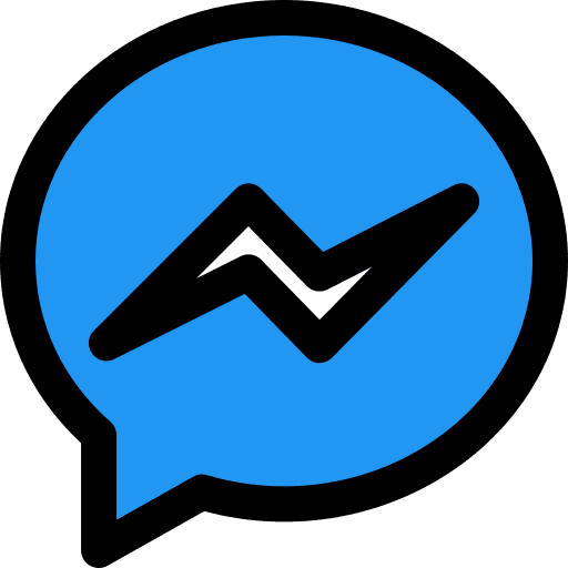 Messenger logo network social media icon