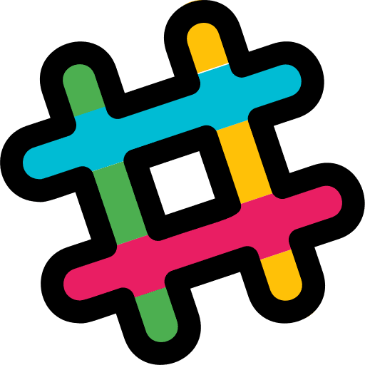 Slack slack logo social media icon