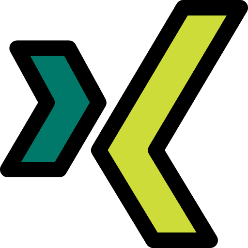 Xing logo xing social media icon