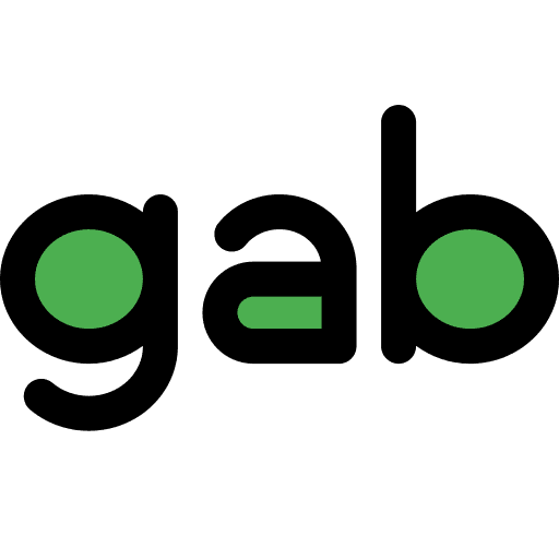 Gab logo network gab icon