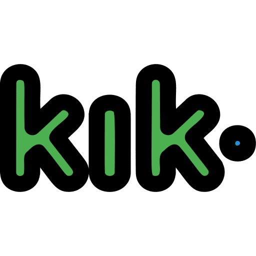 Kik logo kik social media icon