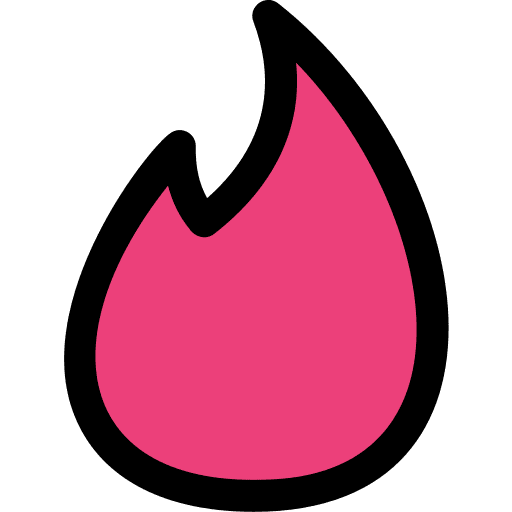 Tinder tinder network social media icon