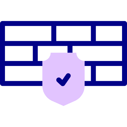Wall wall padlock safety icon