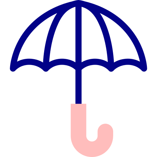 Umbrella protection umbrella security icon Umbrella protection umbrella security icon