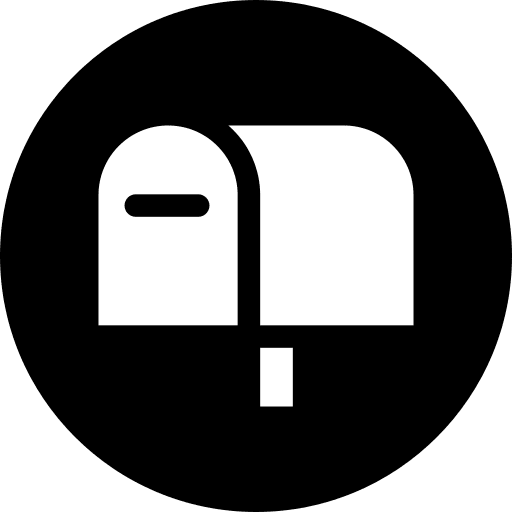 Mailbox post mail box letterbox icon