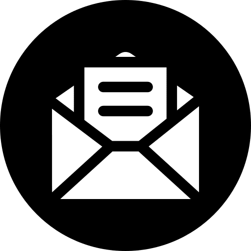 Email message email open icon