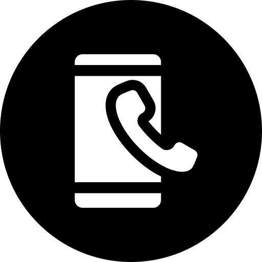 Phone interface phone receiver telephone call icon