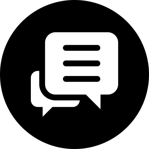 Chat speech speech bubble communications icon