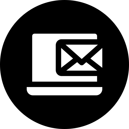 Email send mail device laptop computer icon