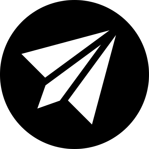 Send mail plane message icon