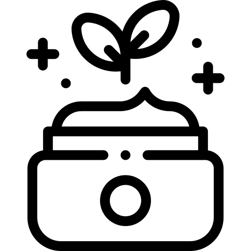 Lotion massage cream wellness icon