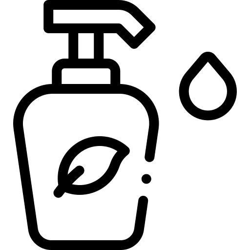 Lotion natural moisturizer massage icon Lotion natural moisturizer massage icon