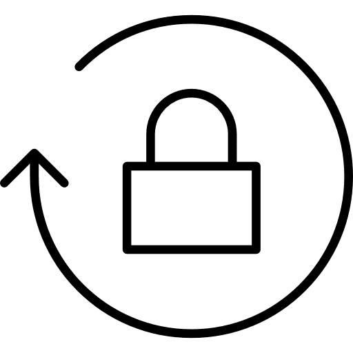 Padlock padlock locked tools and utensils icon