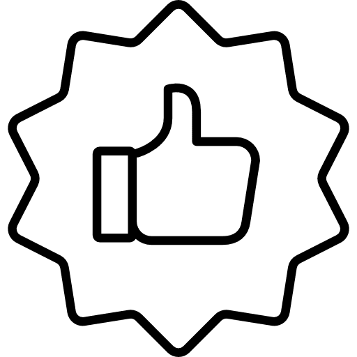 Like hands finger like icon