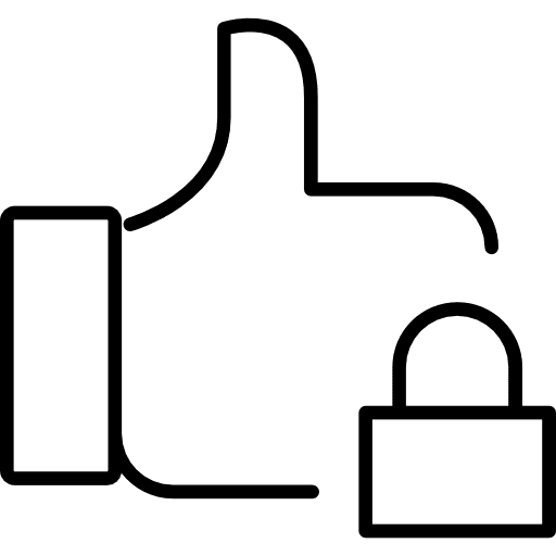 Like like gestures thumb up icon