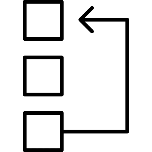 List arrows sort ui icon