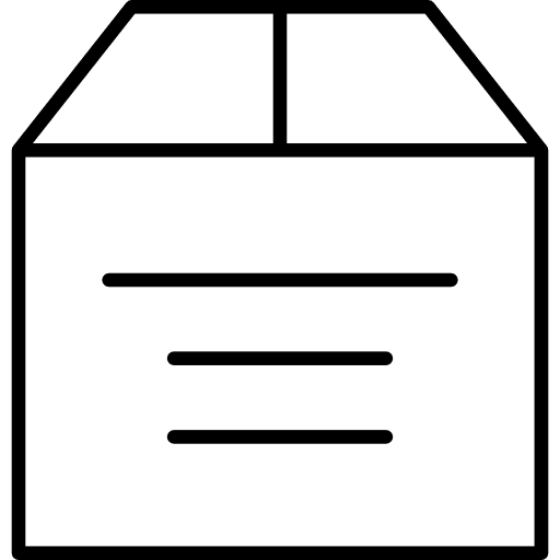 Package fragile box shipping and delivery icon