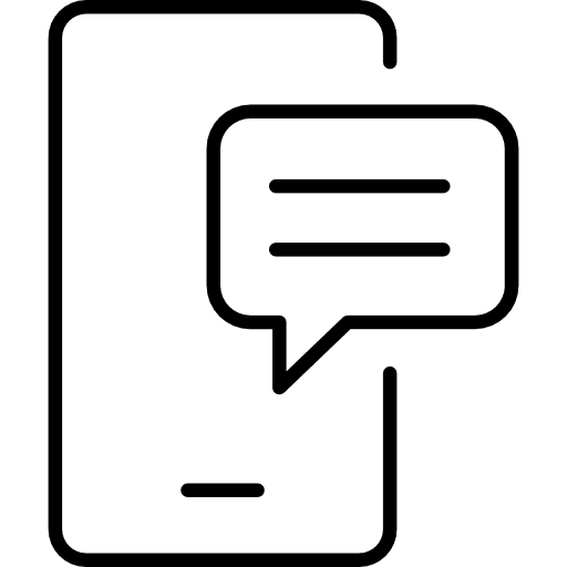 Smartphone smartphone communications touch screen icon