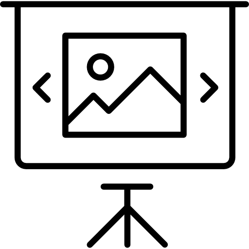 Presentation business financial finances icon