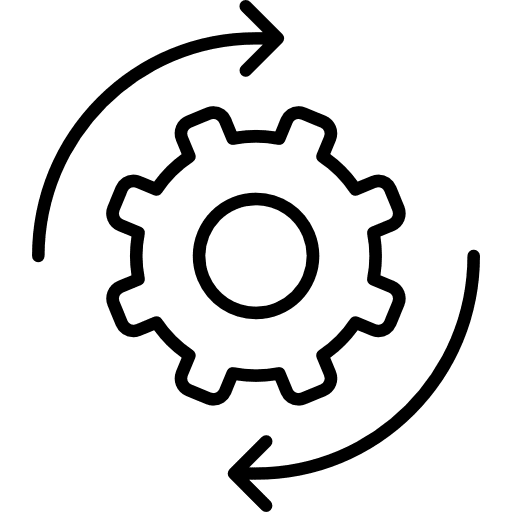 Settings seo and web cogwheel settings icon