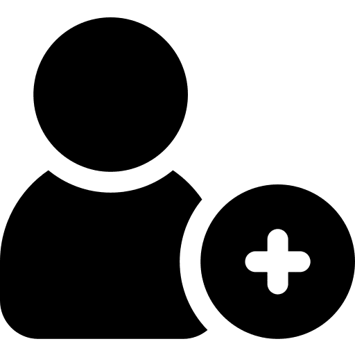 Add friend signup social network invite friends icon Add friend signup social network invite friends icon