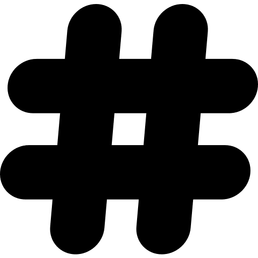 Hashtag hashtag shapes and symbols ortography icon Hashtag hashtag shapes and symbols ortography icon