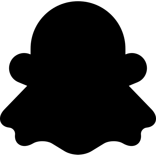 Snapchat social network logo social media icon Snapchat social network logo social media icon