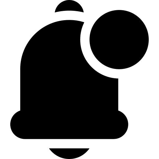 Notification social media interface alarm icon Notification social media interface alarm icon