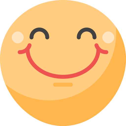 Smiling face emotion expressions smileys icon