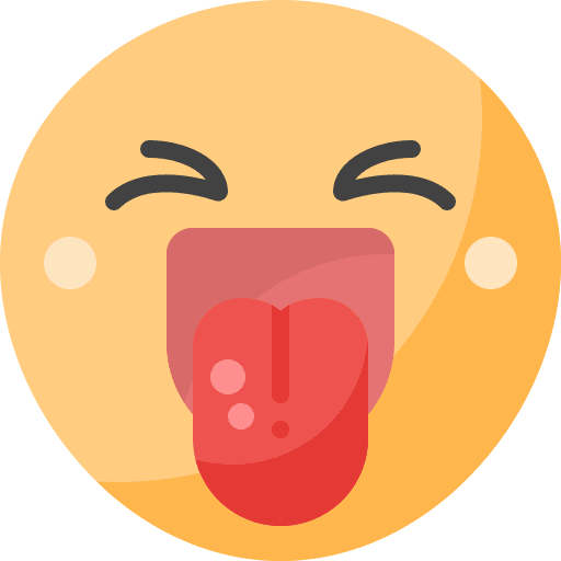 Tongue out smiley expressions face icon Tongue out smiley expressions face icon