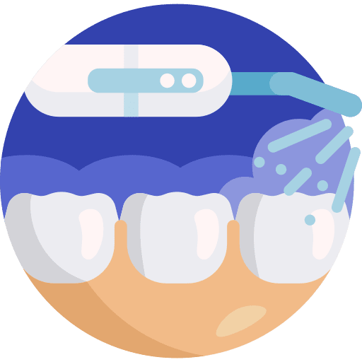 Dental irrigator dental irrigation dental irrigator icon