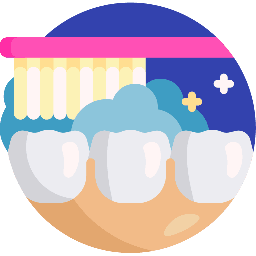 Teeth brushing washing tooth teeth icon
