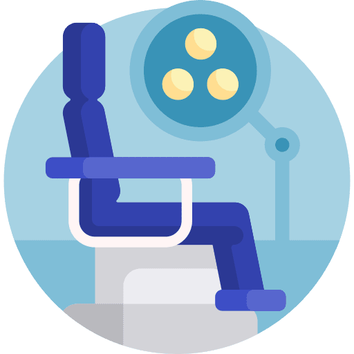 Dentist chair healthcare and medical teeth dentist icon Dentist chair healthcare and medical teeth dentist icon