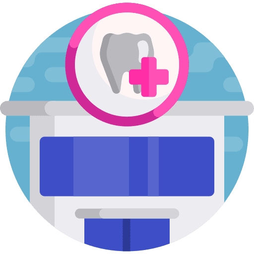 Dental tooh clinic dentist icon Dental tooh clinic dentist icon
