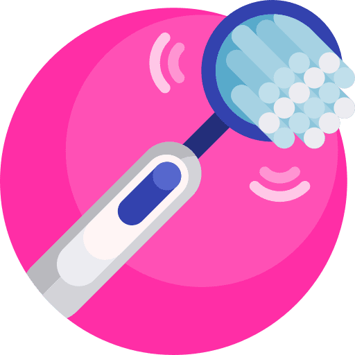 Electric toothbrush dentist dental healthcare and medical icon Electric toothbrush dentist dental healthcare and medical icon