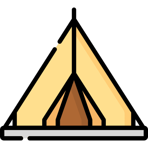 Camping tent outdoor holidays travel icon Camping tent outdoor holidays travel icon