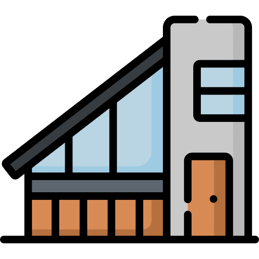 Modern house modern architecture home house icon