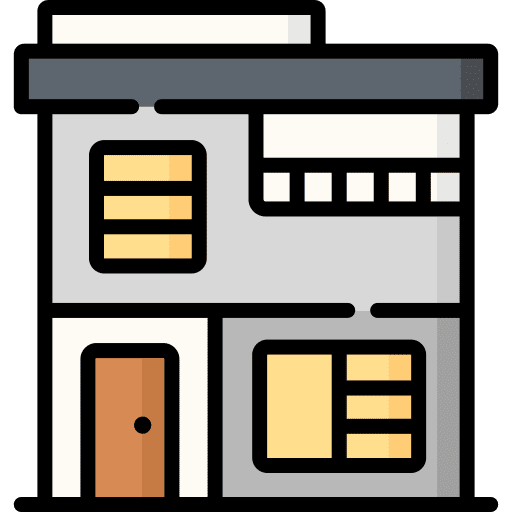 Modern house modern house home building icon