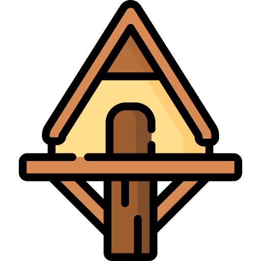 Tree house house real estate residential icon Tree house house real estate residential icon