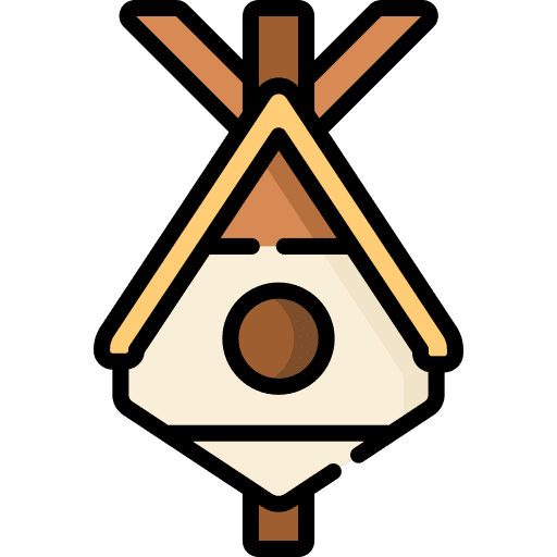 Tree house childhood construction residential icon Tree house childhood construction residential icon