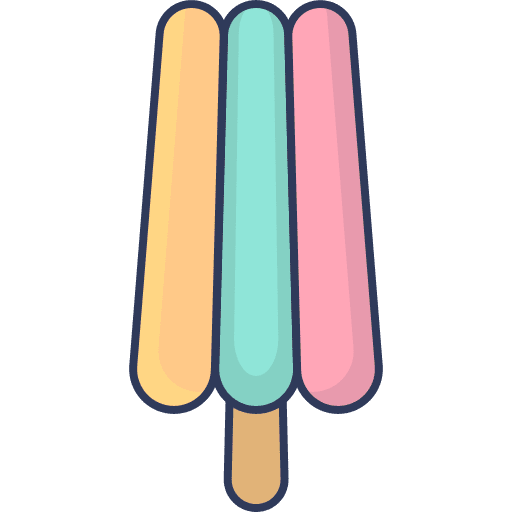 Ice pop dessert sweet food icon Ice pop dessert sweet food icon